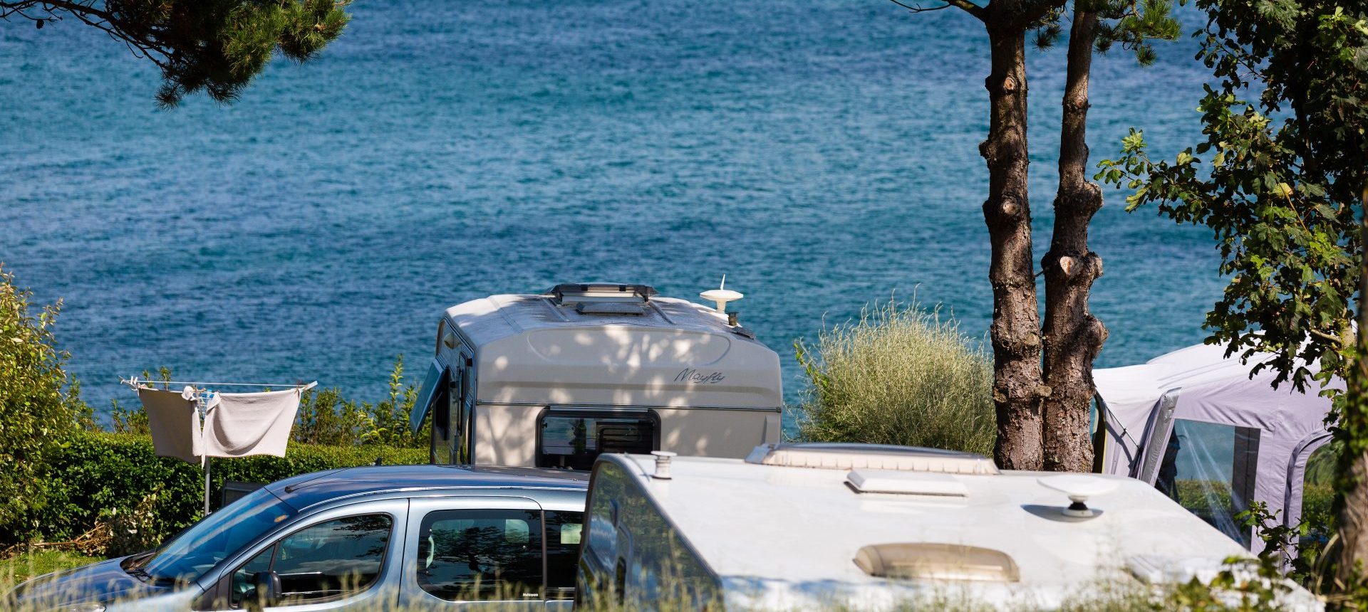 places aire camping car vue mer dans le Finistère