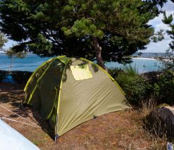 Emplacement de camping en Finistère en bord de mer