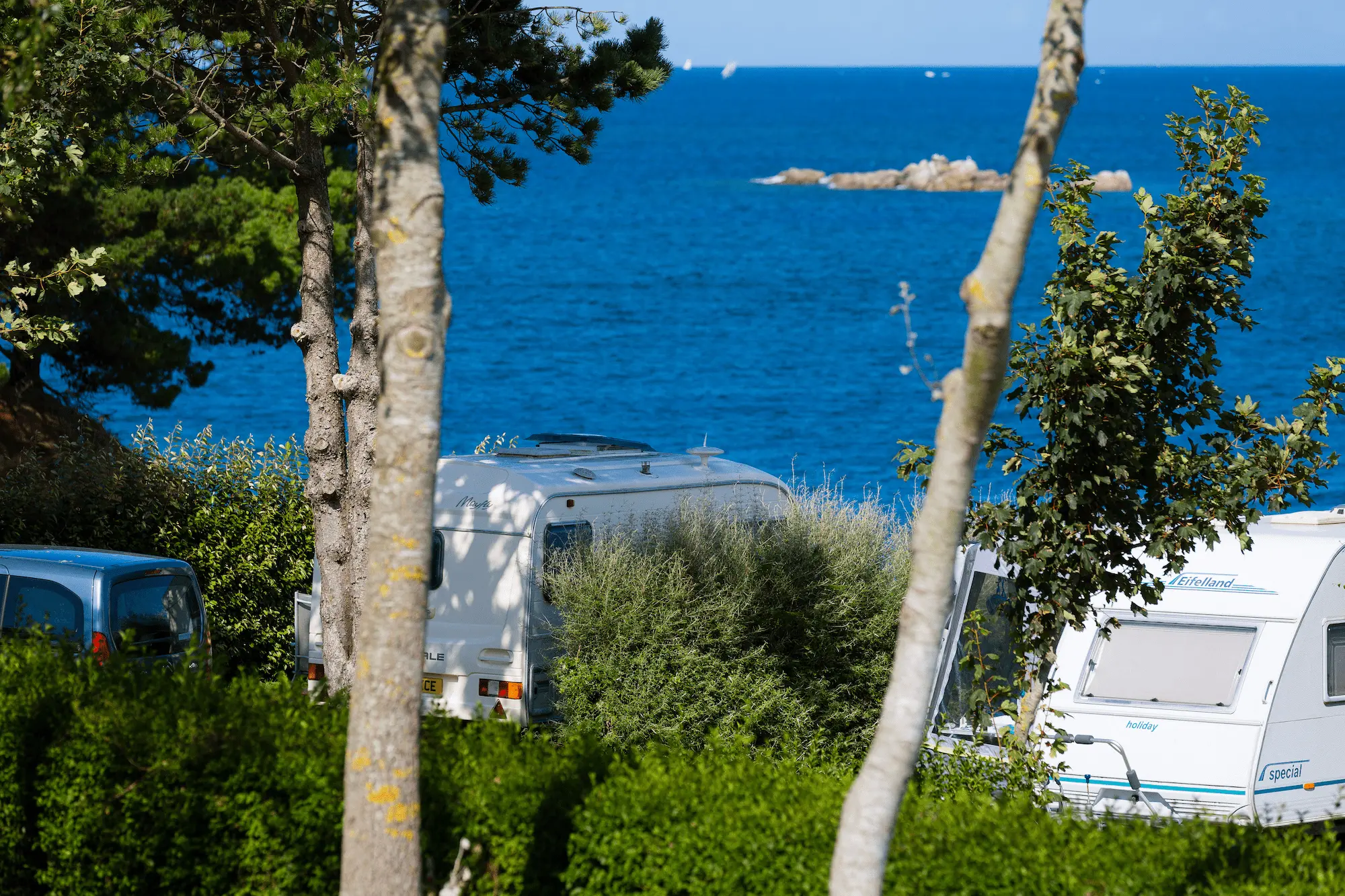camping in Finistere with spacious pitches