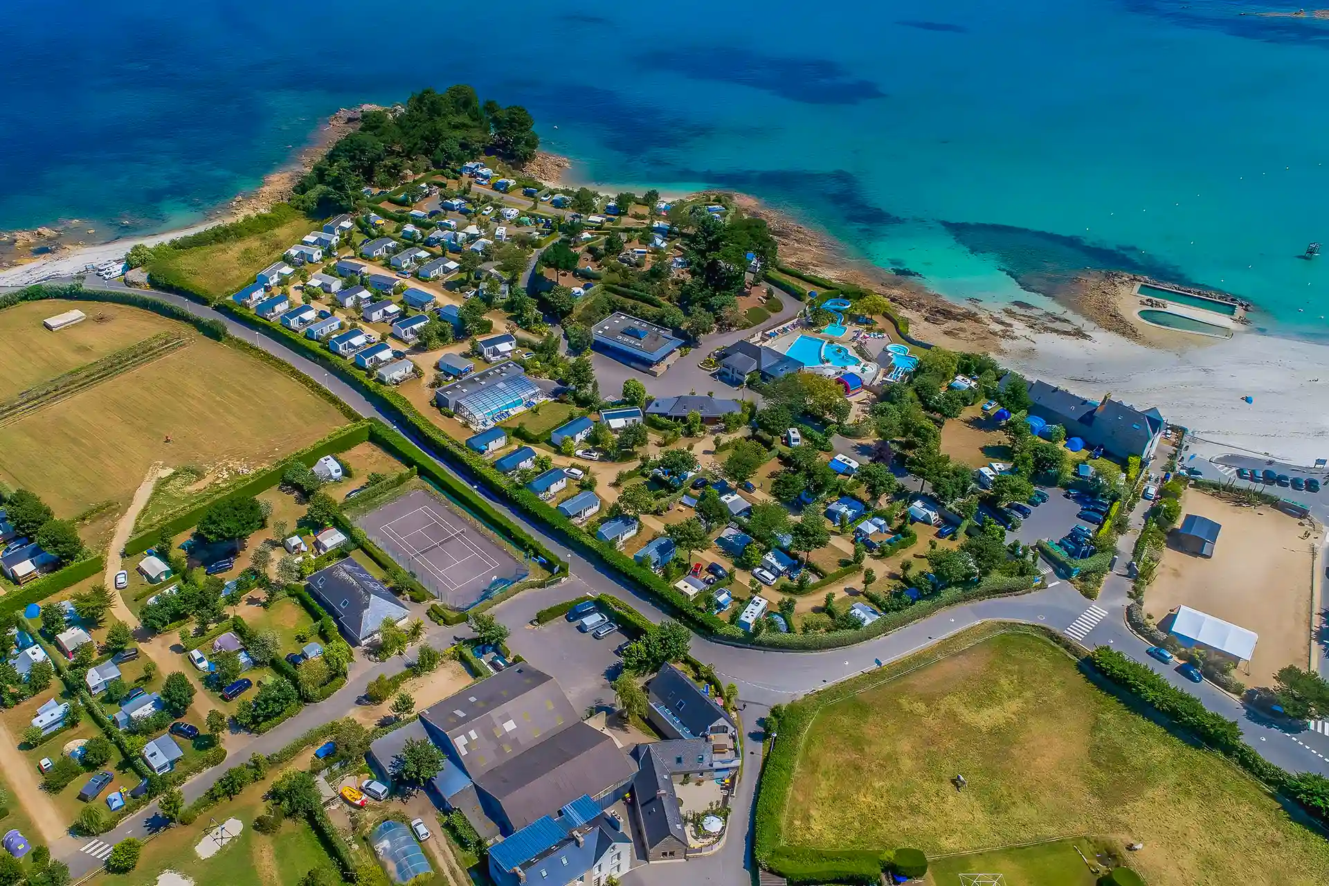 camping quatre etoiles a saint pol de leon